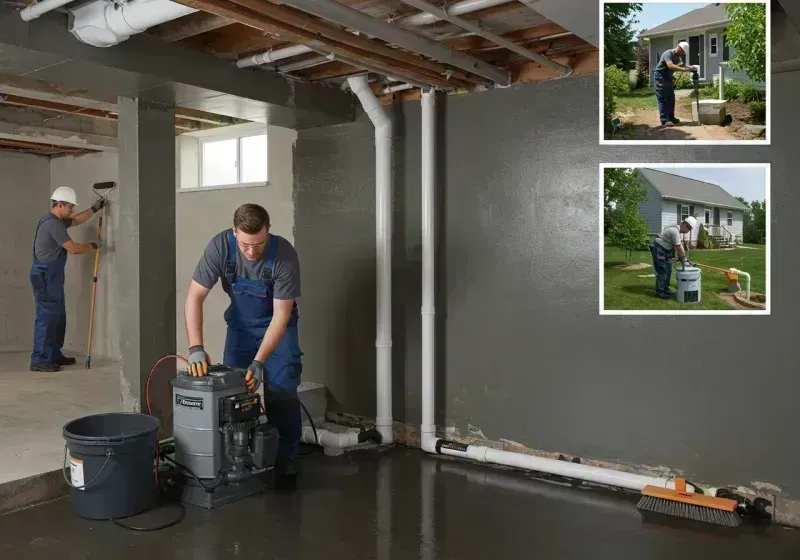 Basement Waterproofing and Flood Prevention process in Saint Charles, IL